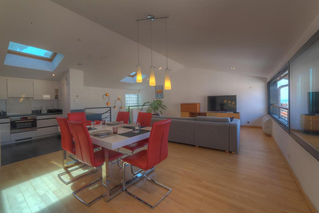 Immogroom - Beautiful Duplex - Sea View - Quiet - Ac - Wifi - Garage 戛纳 外观 照片