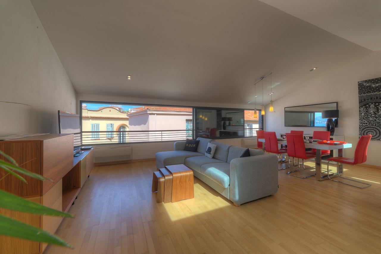 Immogroom - Beautiful Duplex - Sea View - Quiet - Ac - Wifi - Garage 戛纳 外观 照片